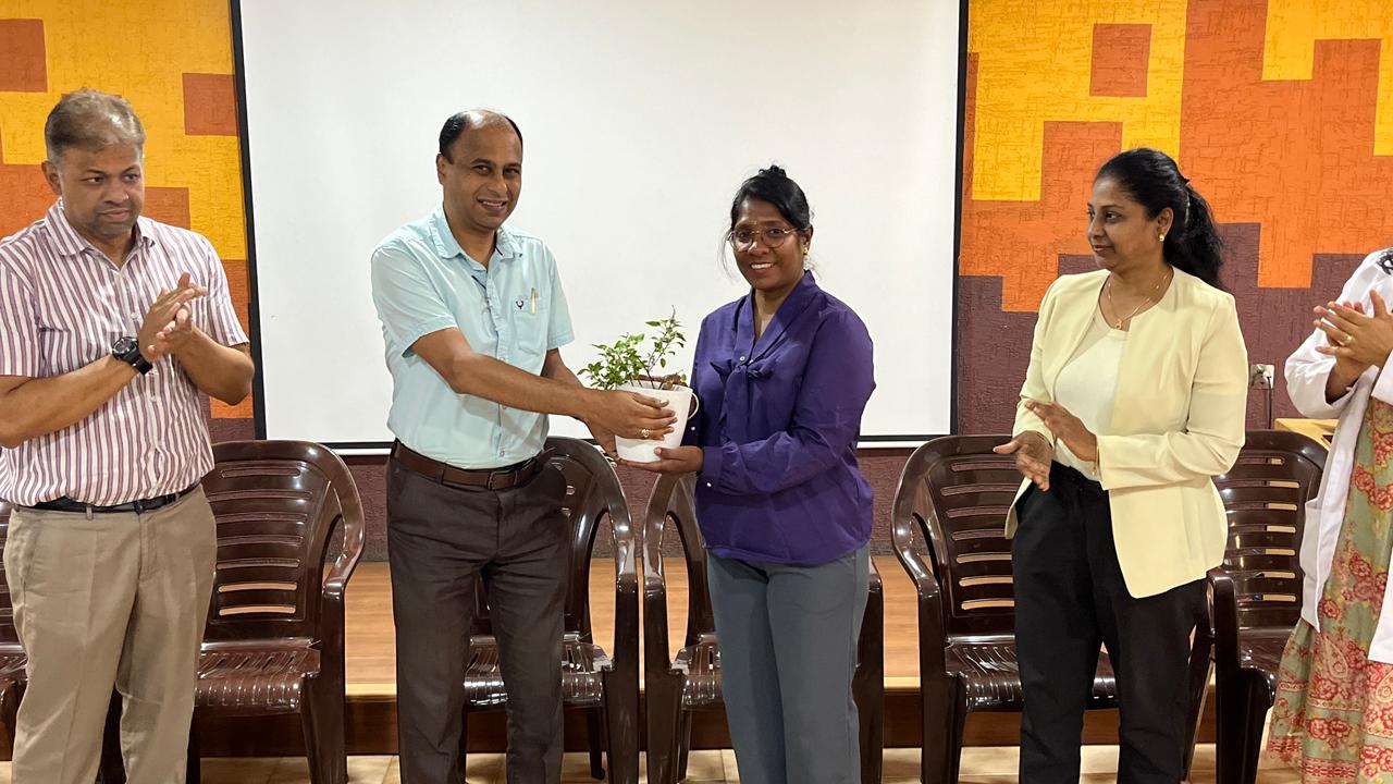 Students engaged in an activity related to Time Management