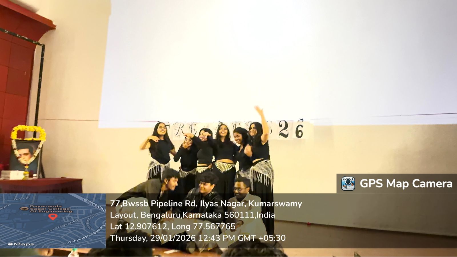 Freshers batch cultural dance presentation
