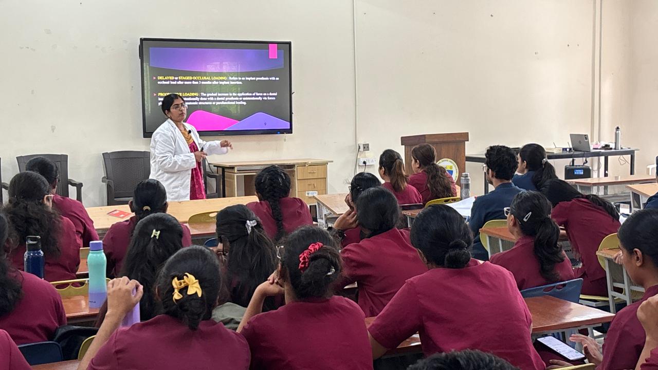 Lecture presentation on delayed or staged occlusal loading